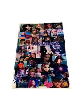 New Kids KPop Demon Hunters Huntrix Girls Throw Blanket 60"x40"